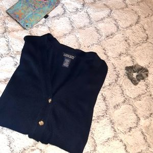 100% Cotton Lands End Cardigan